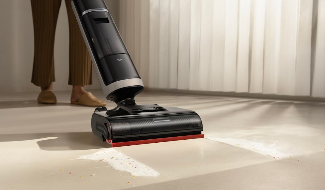 Cet aspirateur laveur avec fonction Steam chute à -65% : des sols propres sans forcer