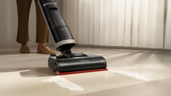 Cet aspirateur laveur avec fonction Steam chute à -65% : des sols propres sans forcer